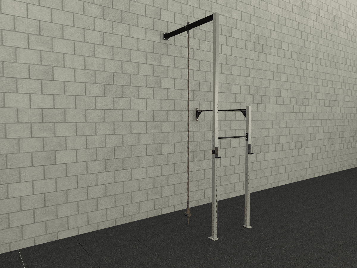 Elite Rack 1 - 60x60 Colorido - 1 colunas alta 4,50 - 1 colunas baixa 2,75 - 1 posição Squat