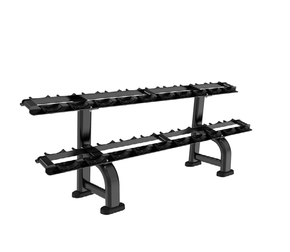 Suporte Estante - 10 pares de Dumbell Redondo - Classic Brave