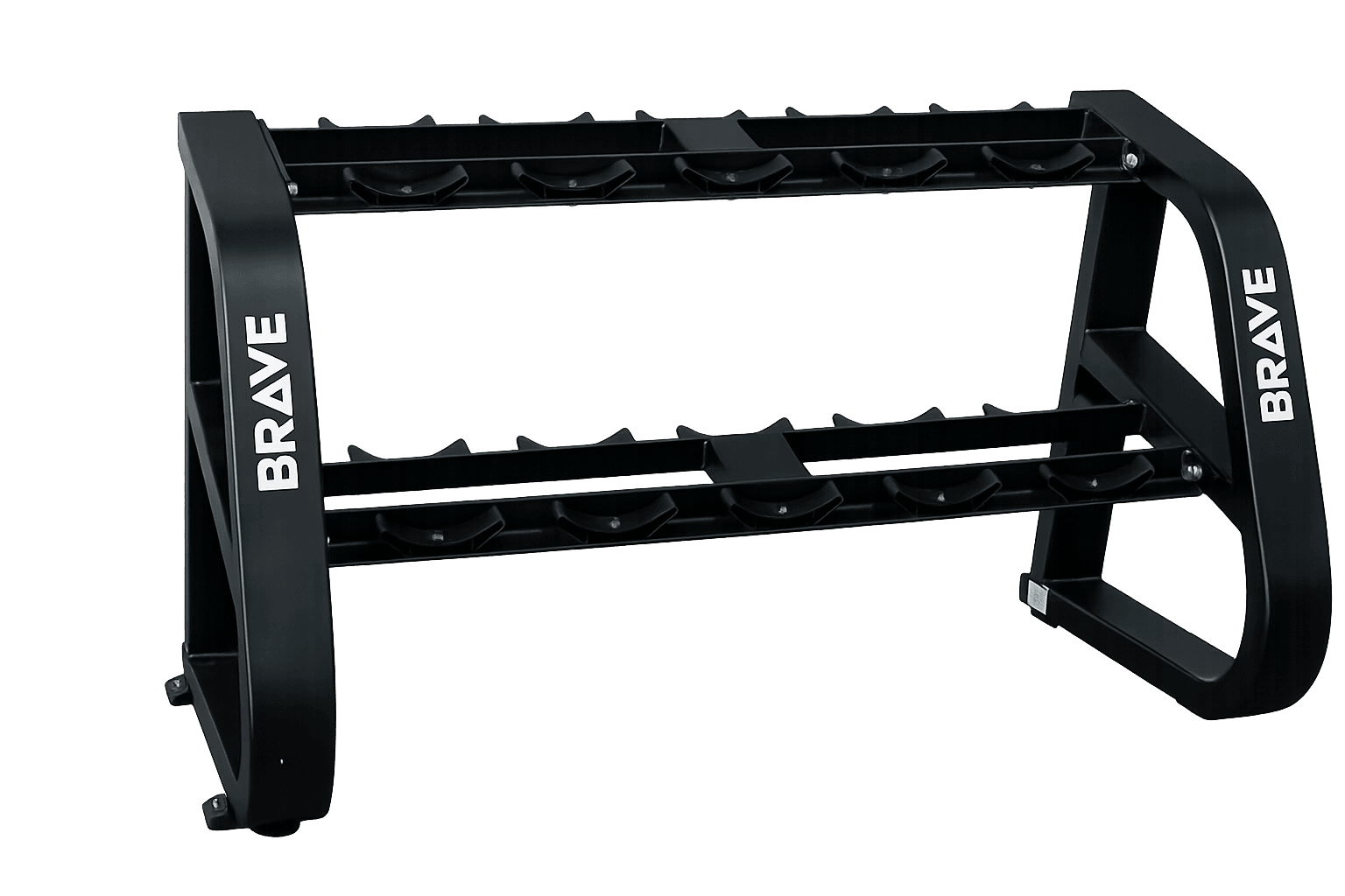 Suporte Estante - 5 pares de Dumbbell Redondo - Square Brave