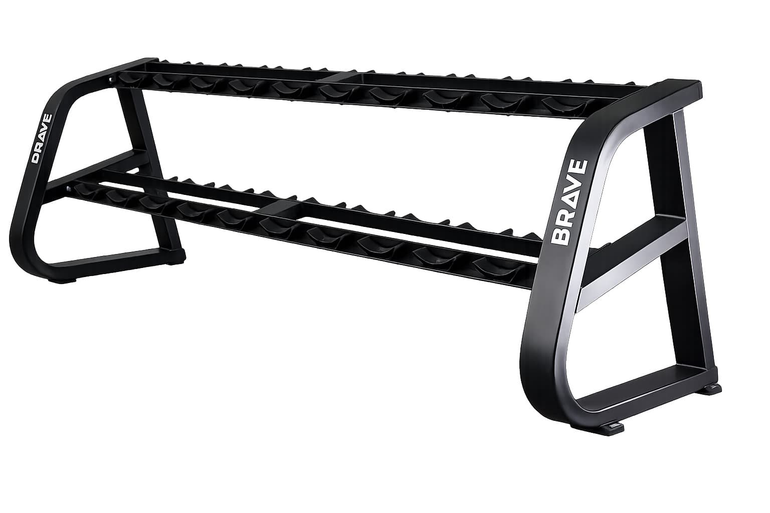 Suporte Estante - 10 pares de Dumbbell Redondo - Square Brave