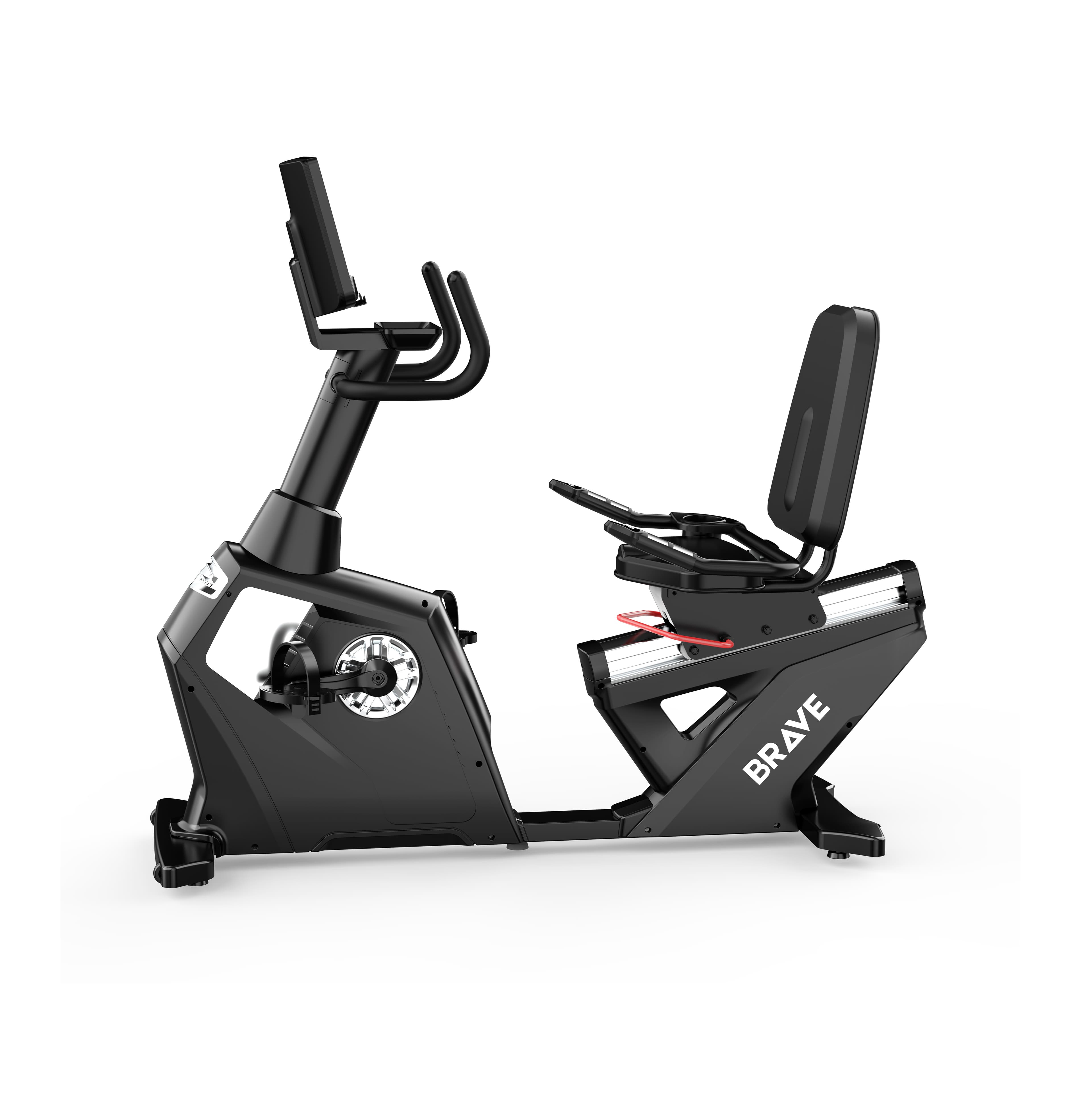 Bicicleta Ergométrica Horizontal Premium - Painel de LED