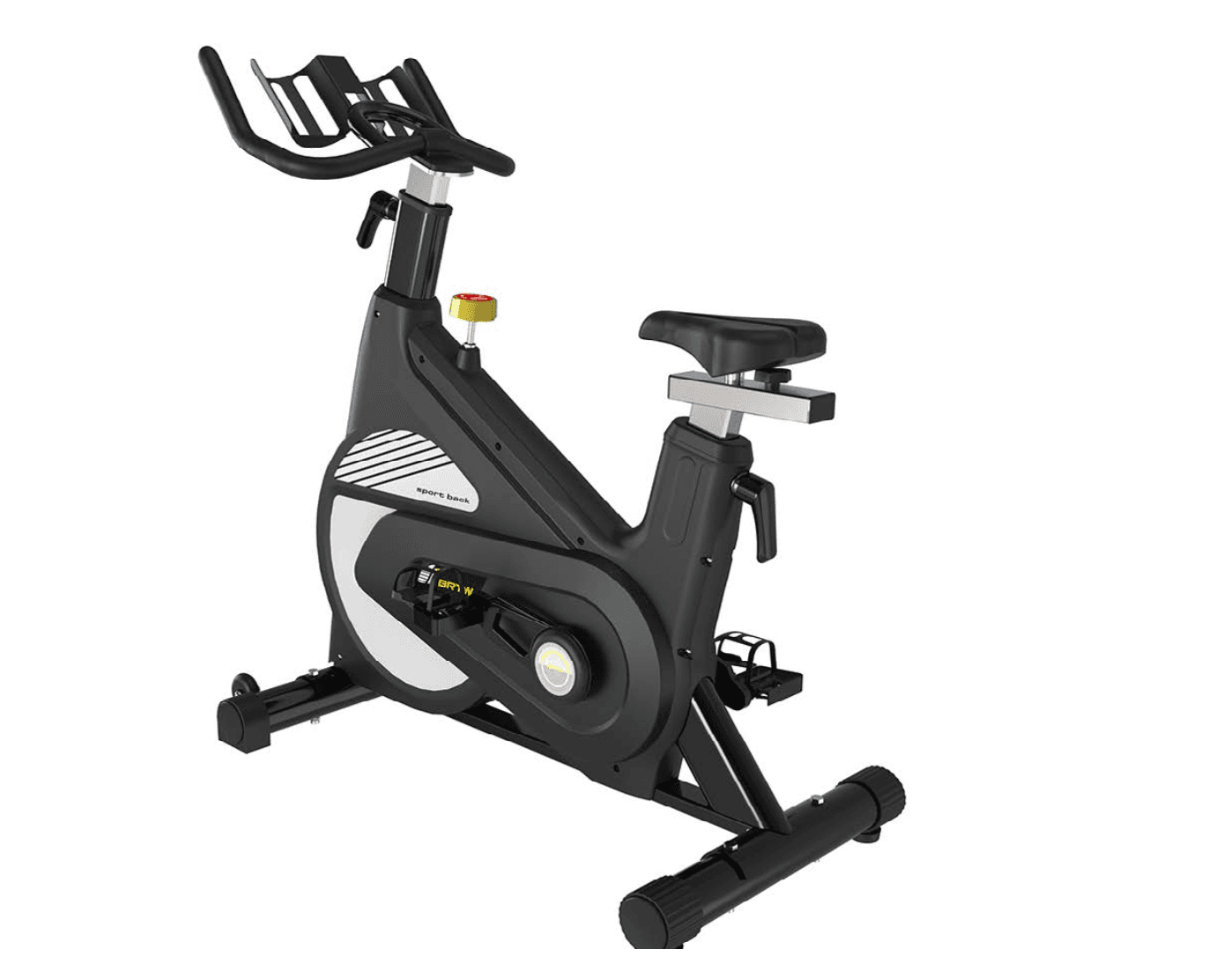 Bicicleta Spinning Profissional - Sistema de Tração por Correia