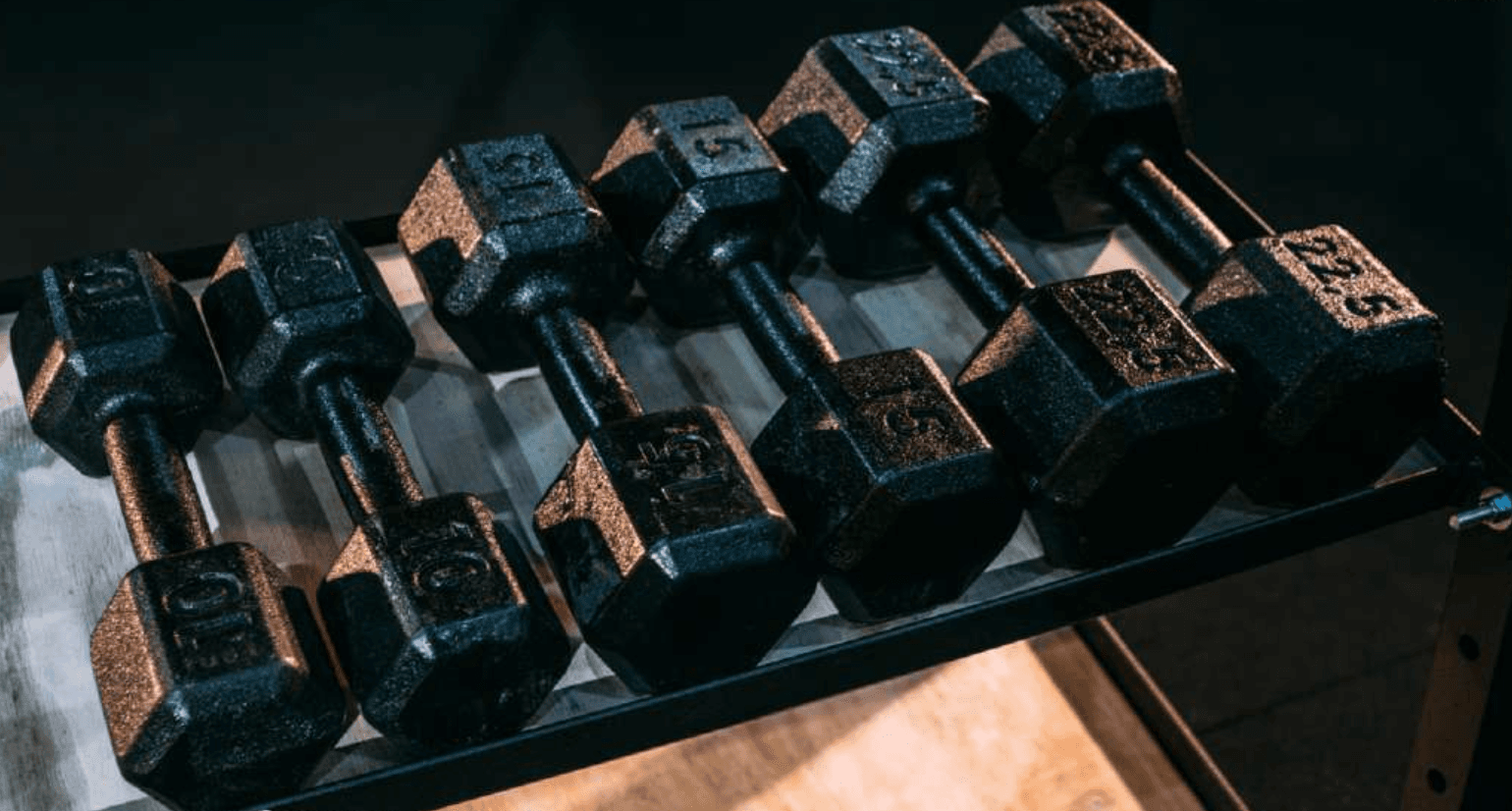 Dumbbell Sextavado Iron 10KG - Miniatura 2