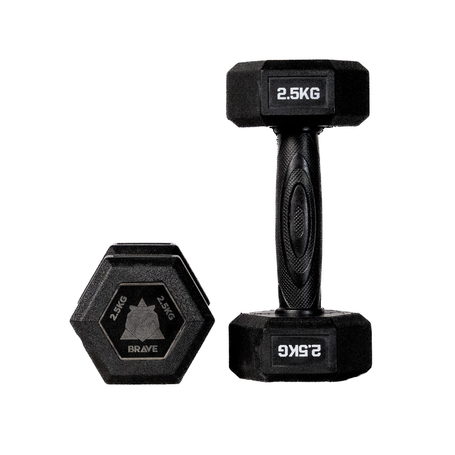 Dumbbell - Hybrid Black - 2,5KG