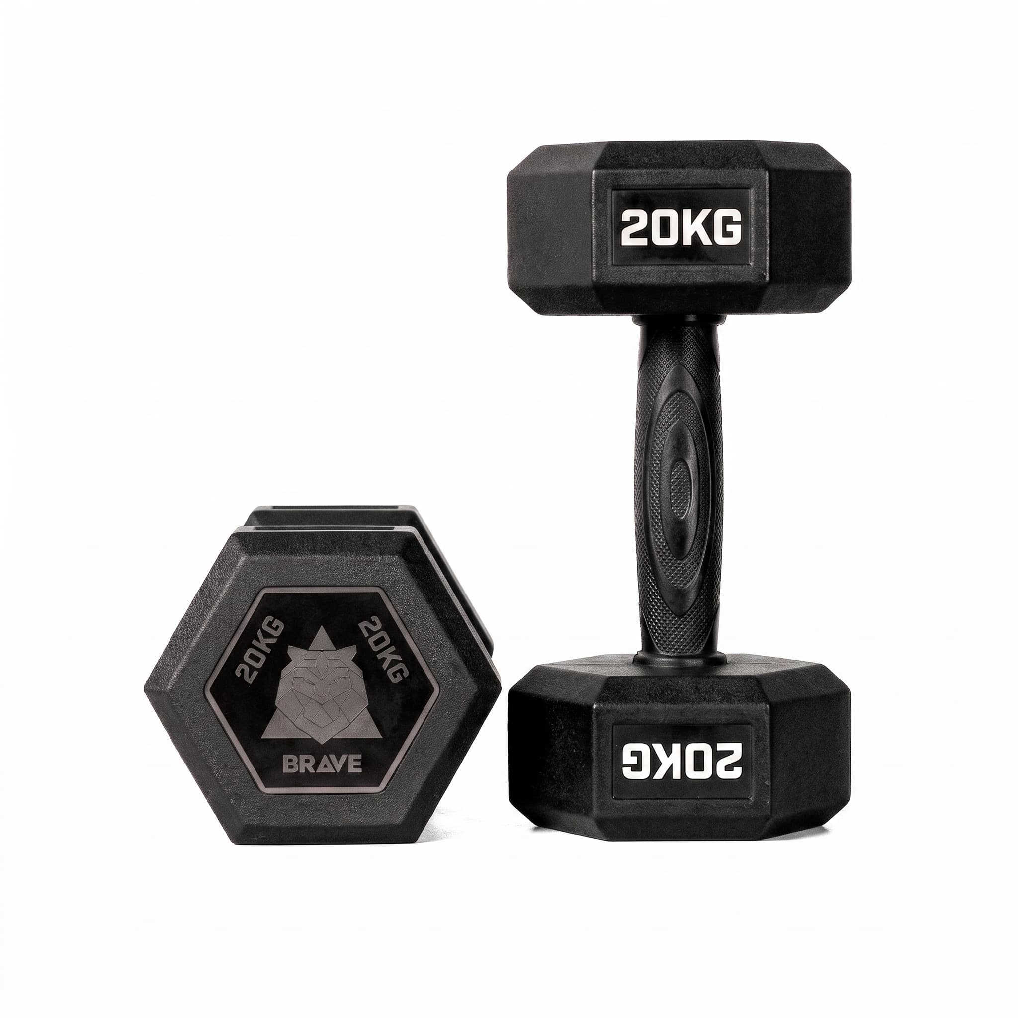 Dumbbell - Hybrid Black - 20KG