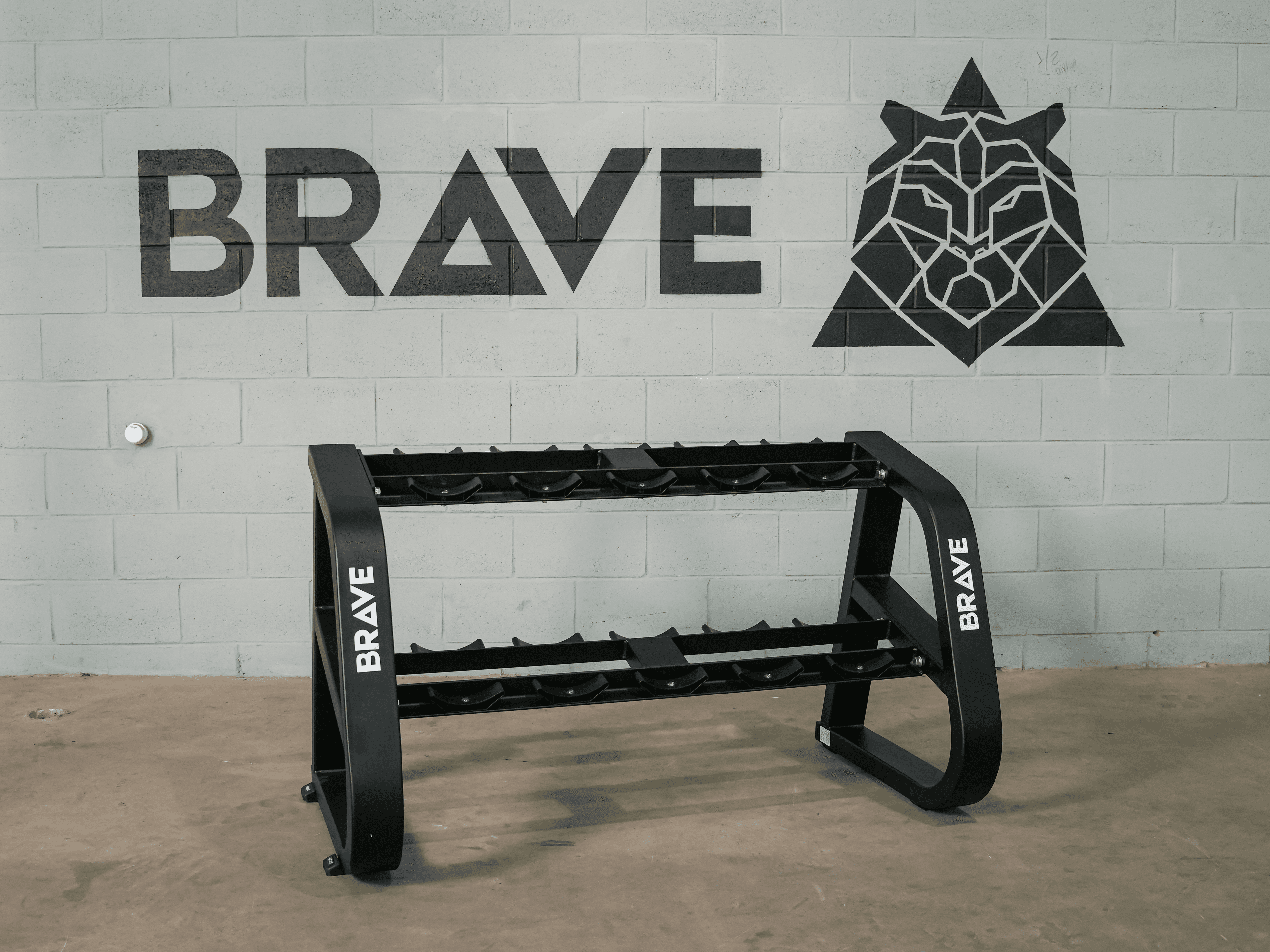 Suporte Estante - 5 pares de Dumbbell Redondo - Square Brave - Imagem 4