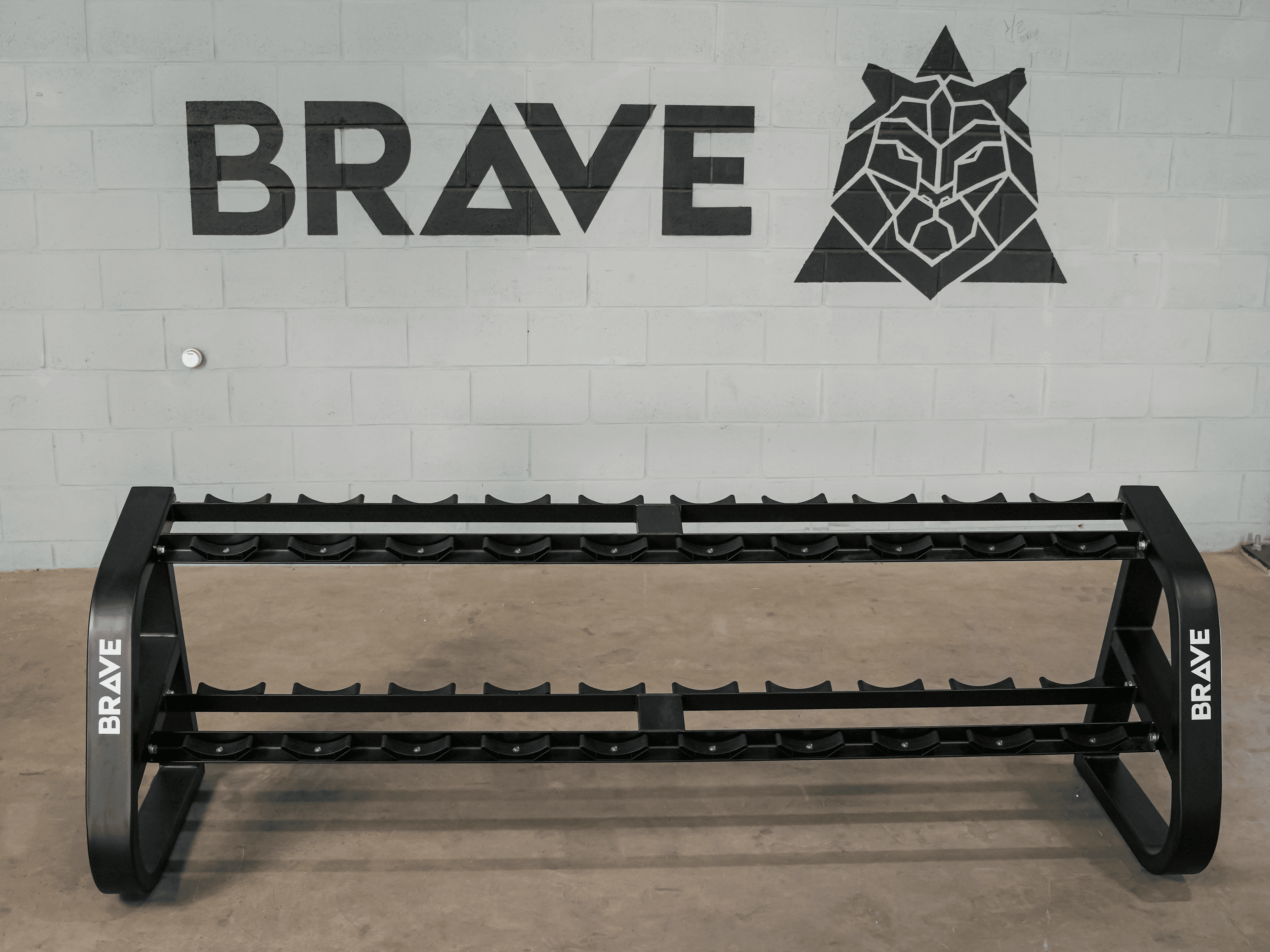 Suporte Estante - 10 pares de Dumbbell Redondo - Square Brave - Miniatura 8