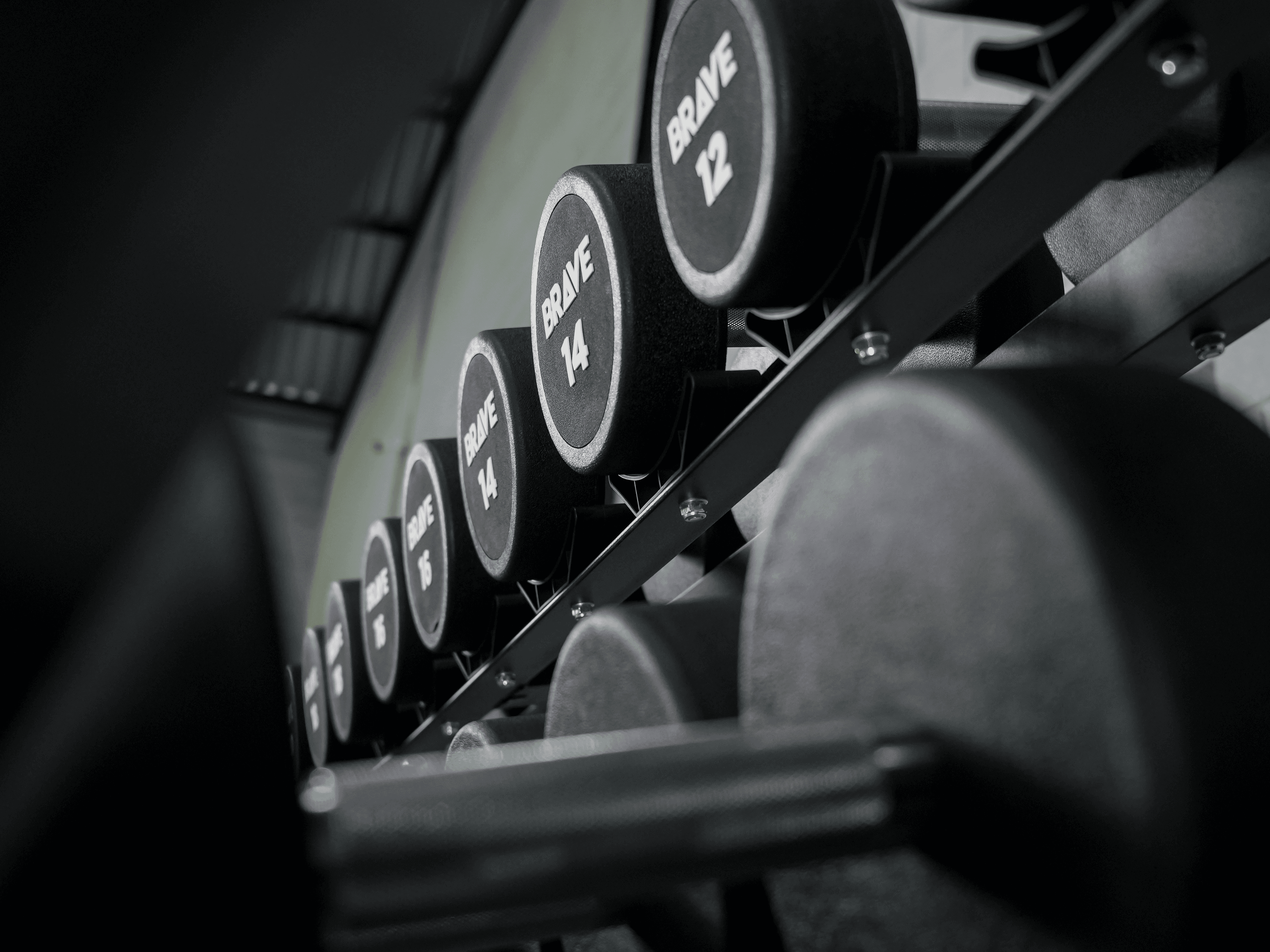 Kit Dumbbells Redondos Gym - 12 a 30kg - 10 Pares - Miniatura 4