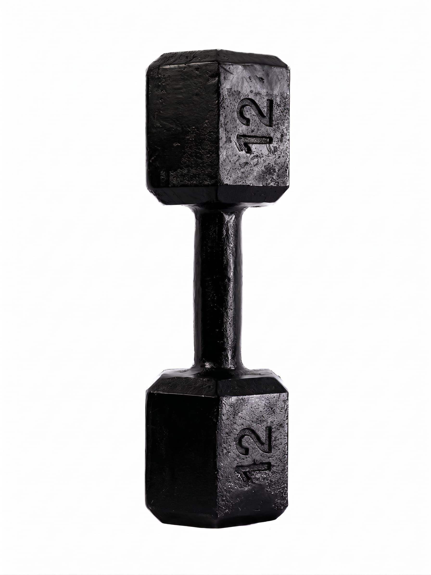 Dumbbell Sextavado Iron 12KG - Imagem Principal