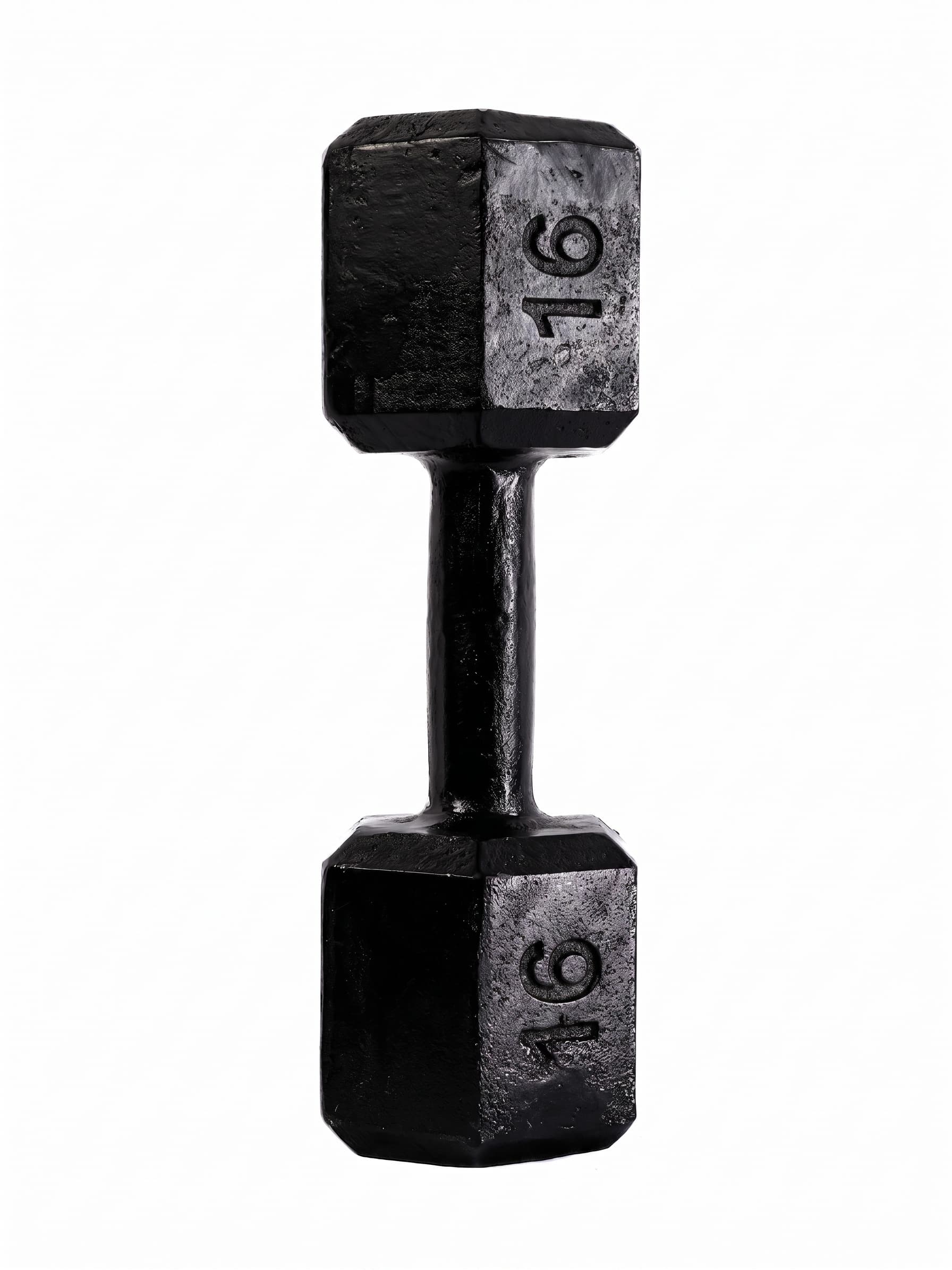 Dumbbell Sextavado Iron 16KG - Imagem Principal