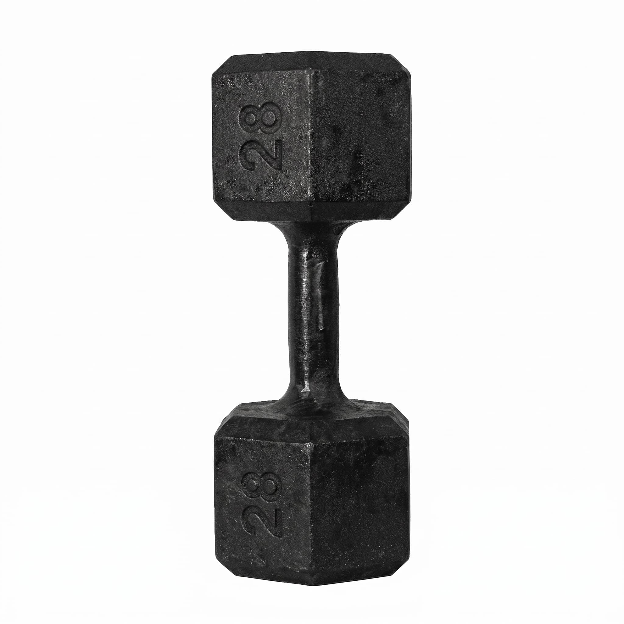 Dumbbell Sextavado Iron 28KG - Imagem Principal