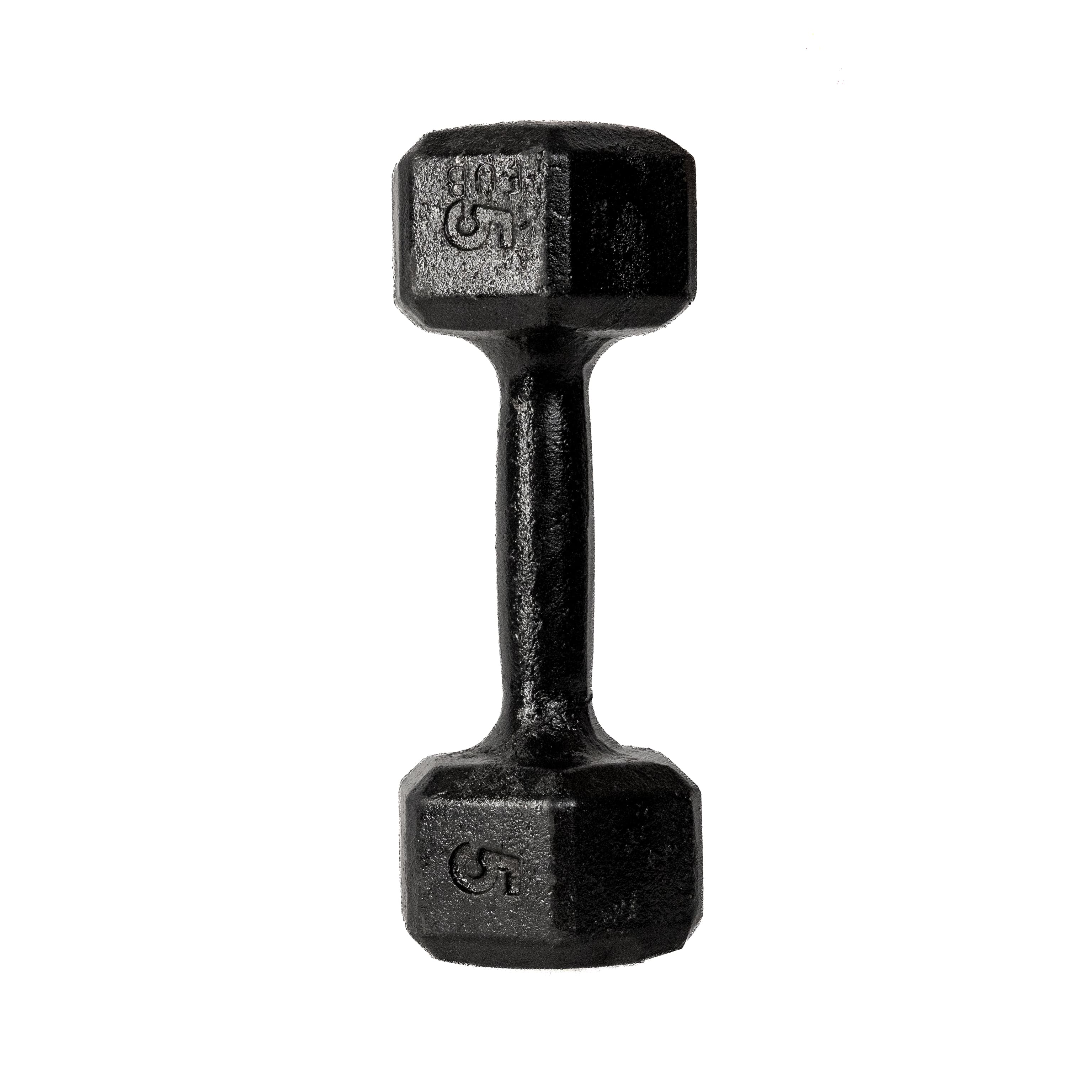 Dumbbell Sextavado Iron 5KG - Miniatura 2