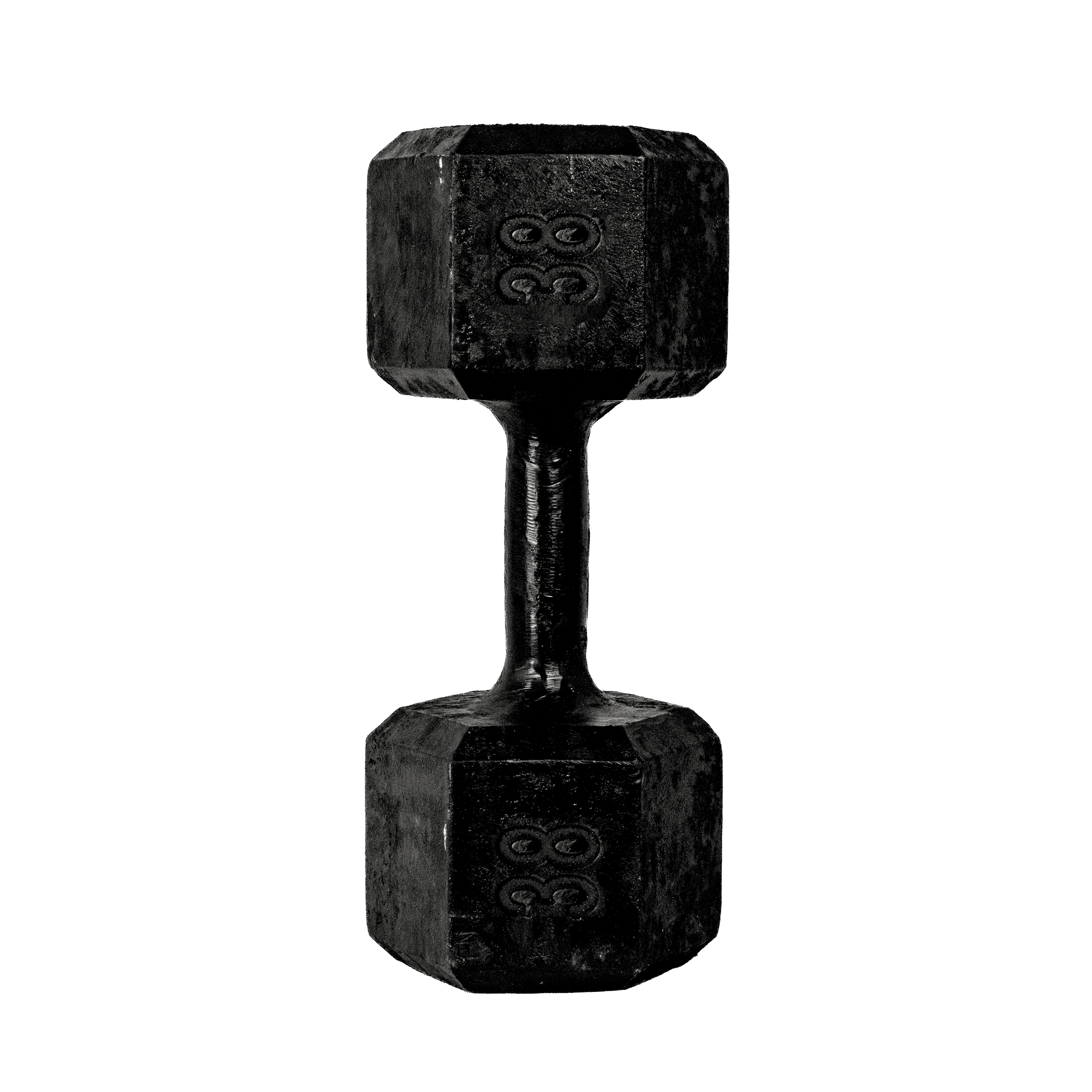 Dumbbell Sextavado Iron 38KG - Imagem Principal