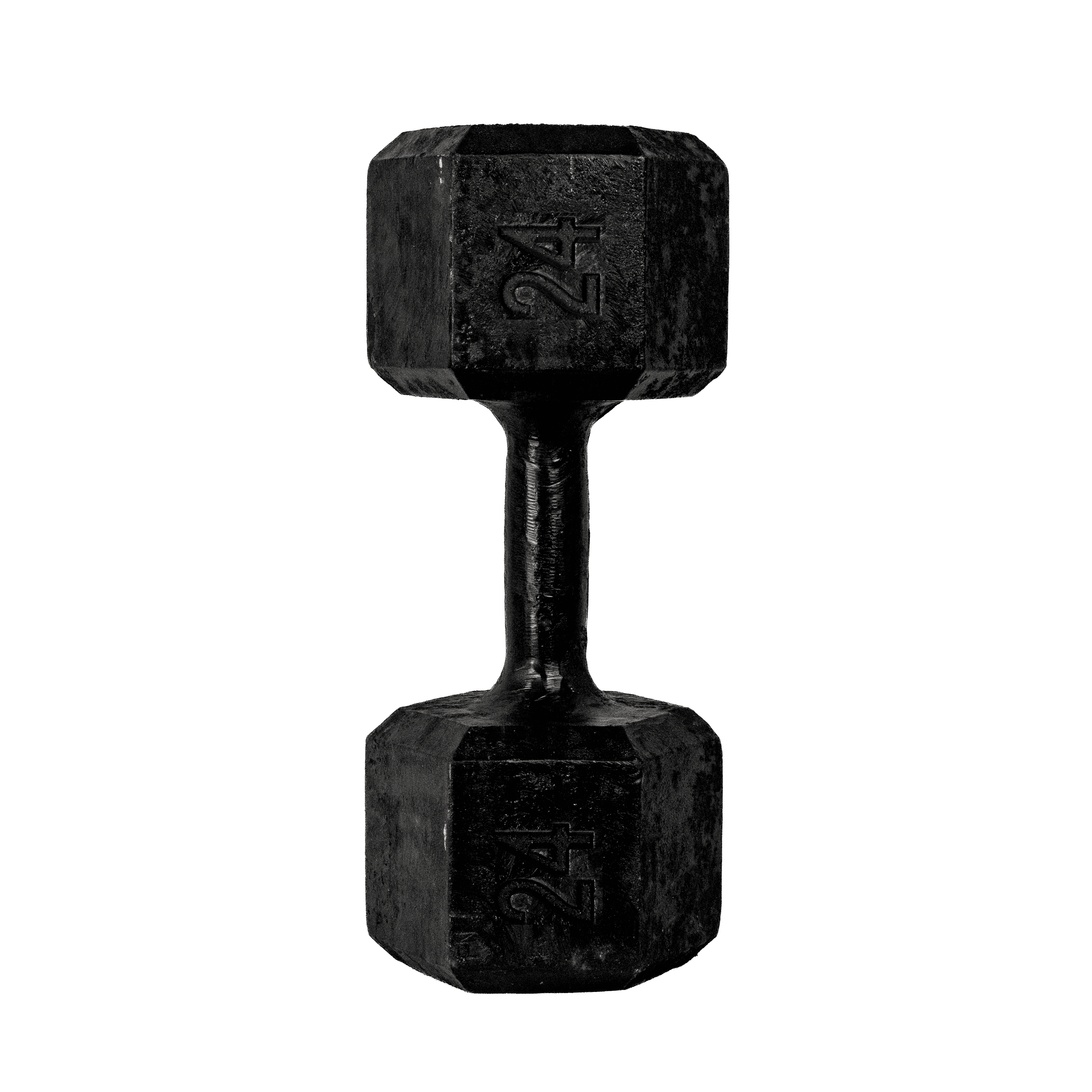 Dumbbell Sextavado Iron 24KG - Imagem Principal