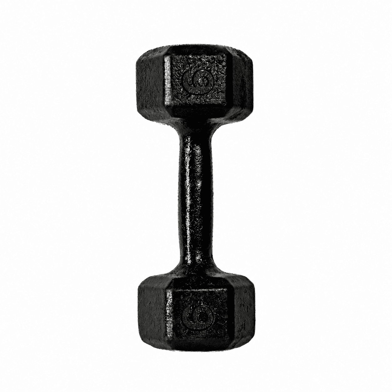 Dumbbell Sextavado Iron 6KG - Imagem Principal