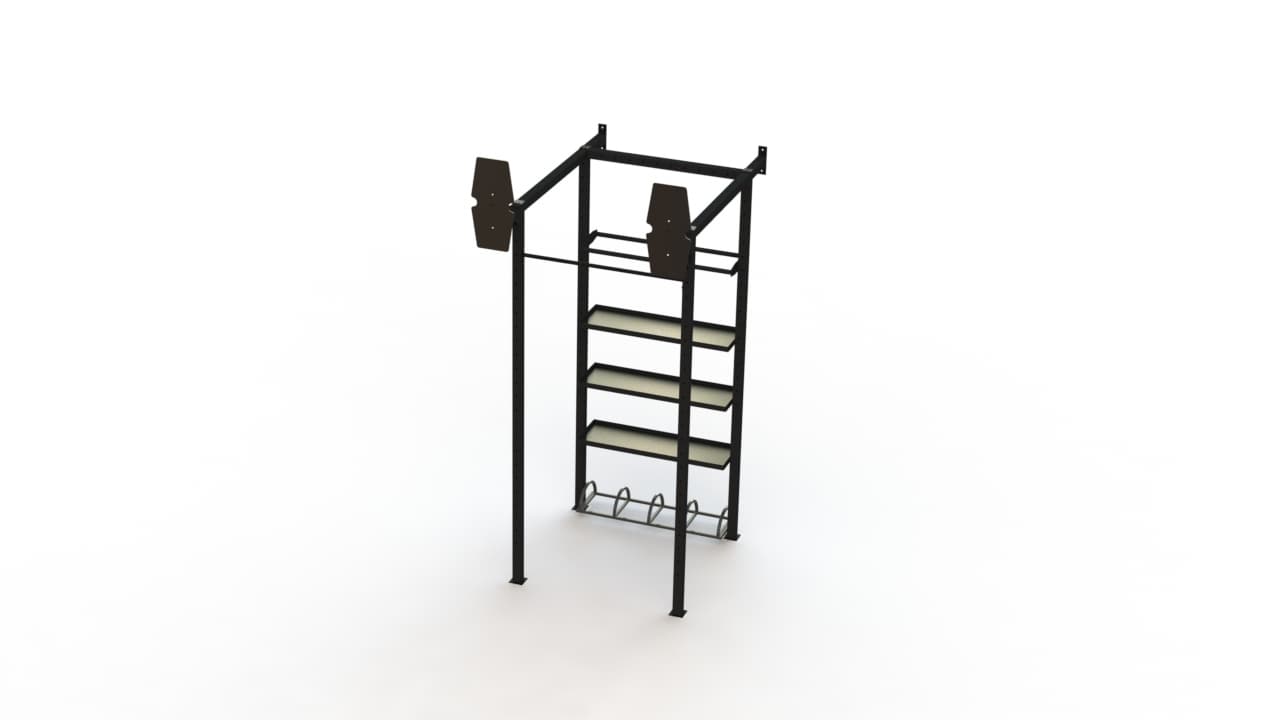 Hybrid Rig - 2 Targets - 1 Módulo Storage - 1,5 Metro Comprimento