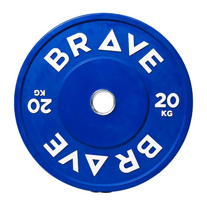 Anilha Collor Bumper 2.0 - 20kg Azul - Imagem Principal