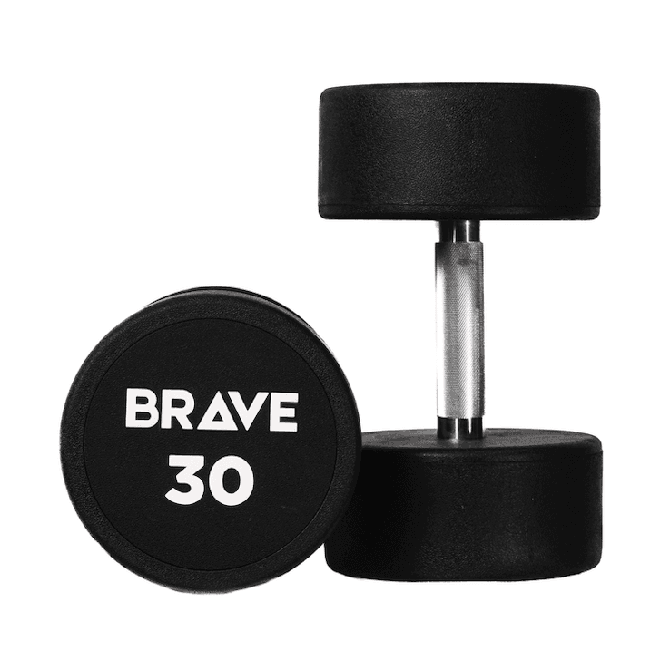 Kit Dumbbells Redondos Gym - 12 a 30kg - 10 Pares