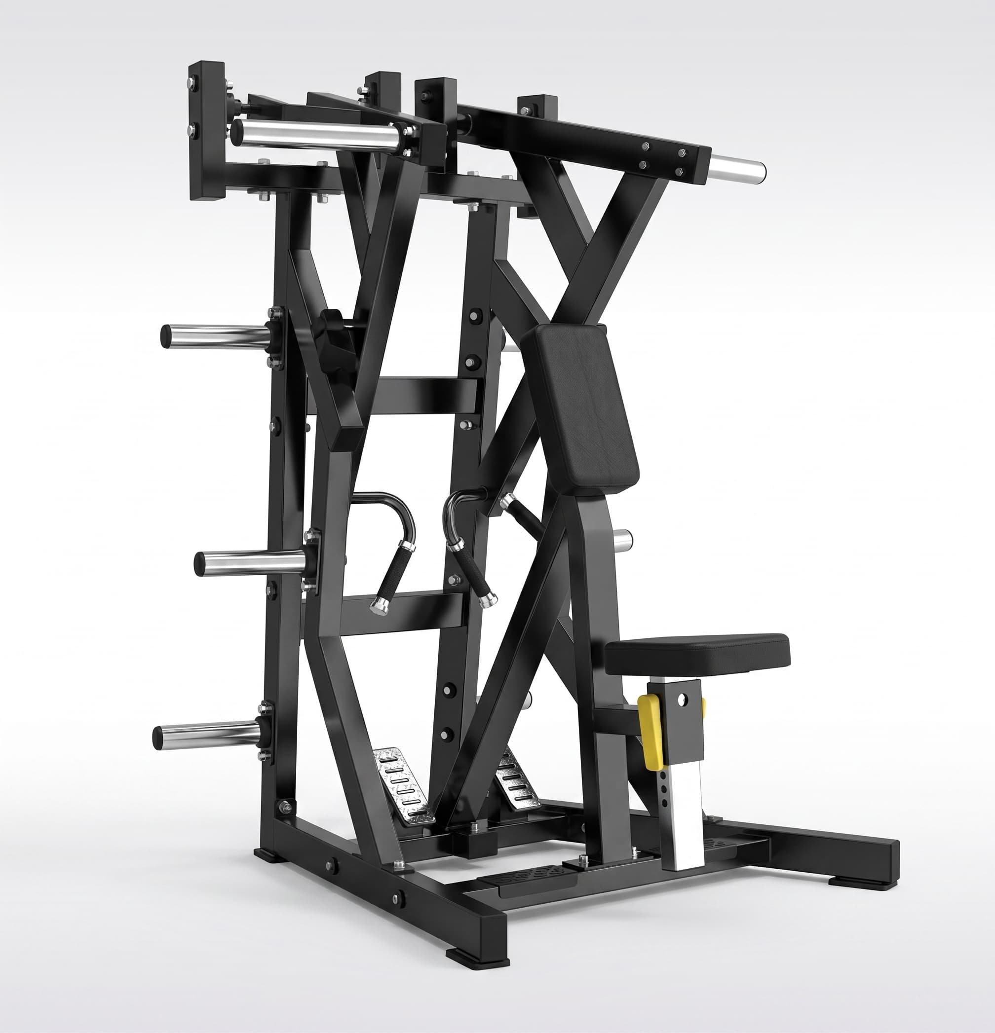 Remada Baixa Sentada - Hard Plate Loaded