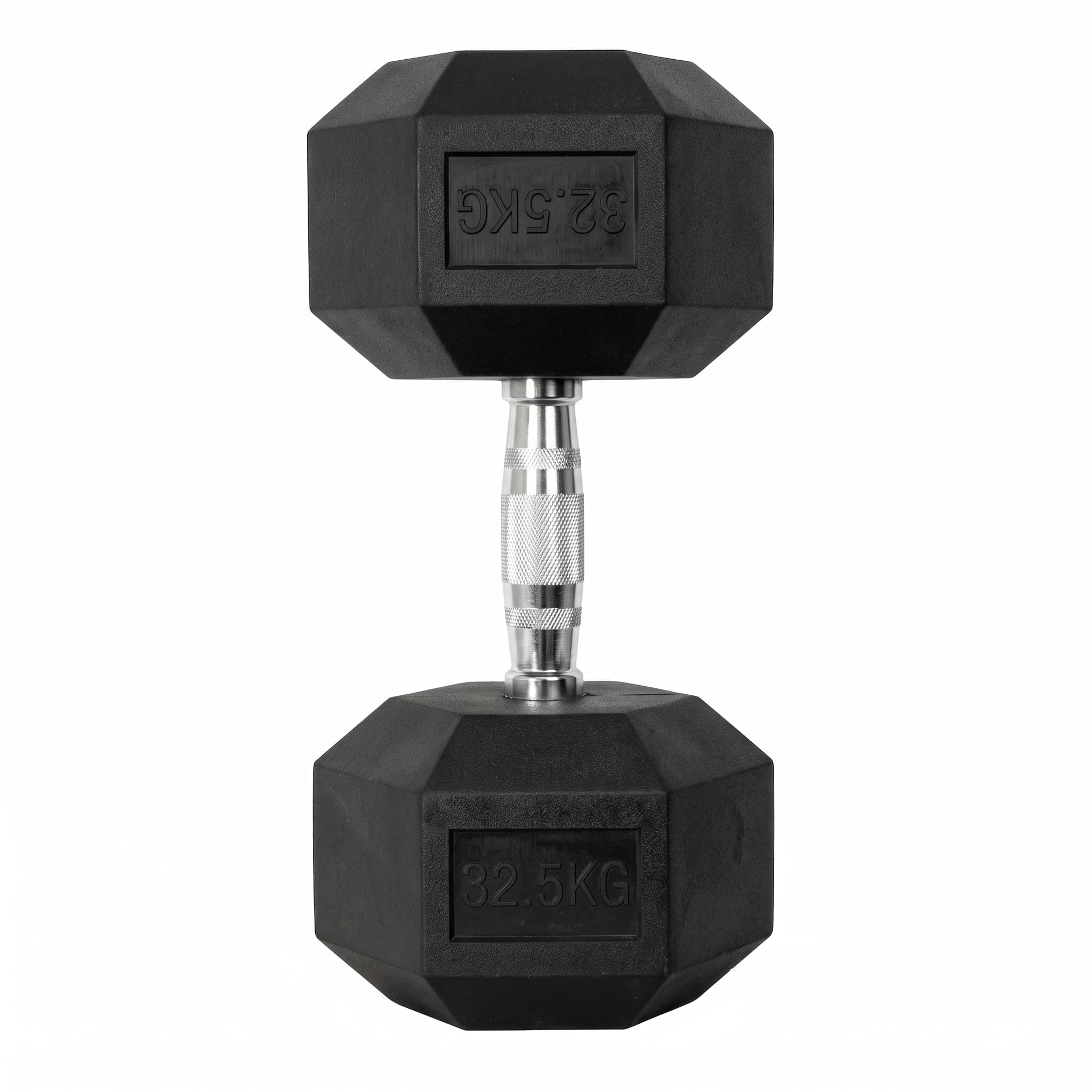 Dumbbell EVO Cromado Vulcanizado 32,5kg - Imagem Principal