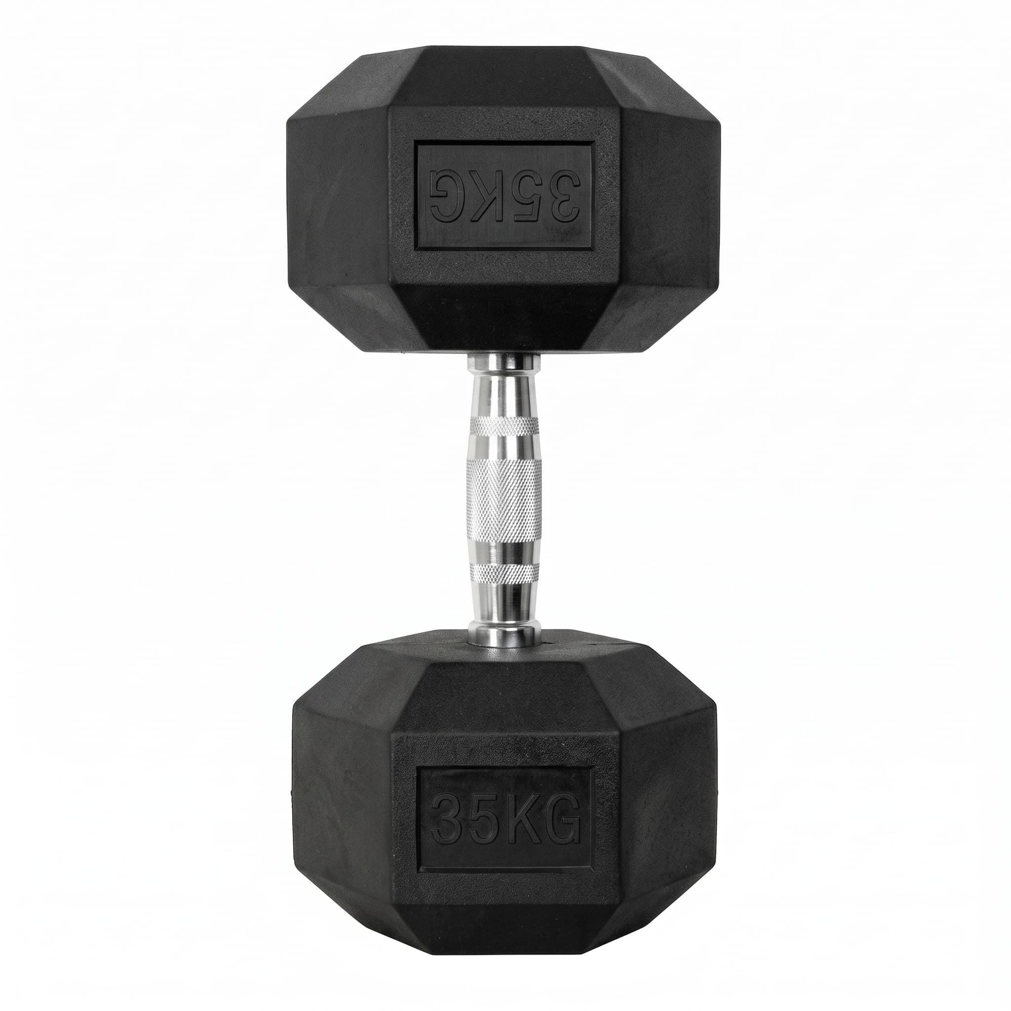 Dumbbell EVO Cromado Vulcanizado 35kg - Imagem Principal