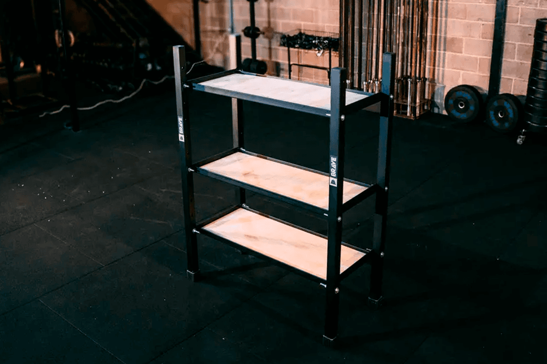 Estante Organizacional para Kettlebells - 4 Níveis Reto - 1,20 comp x 0,35 larg x 1,50 alt - Imagem Principal