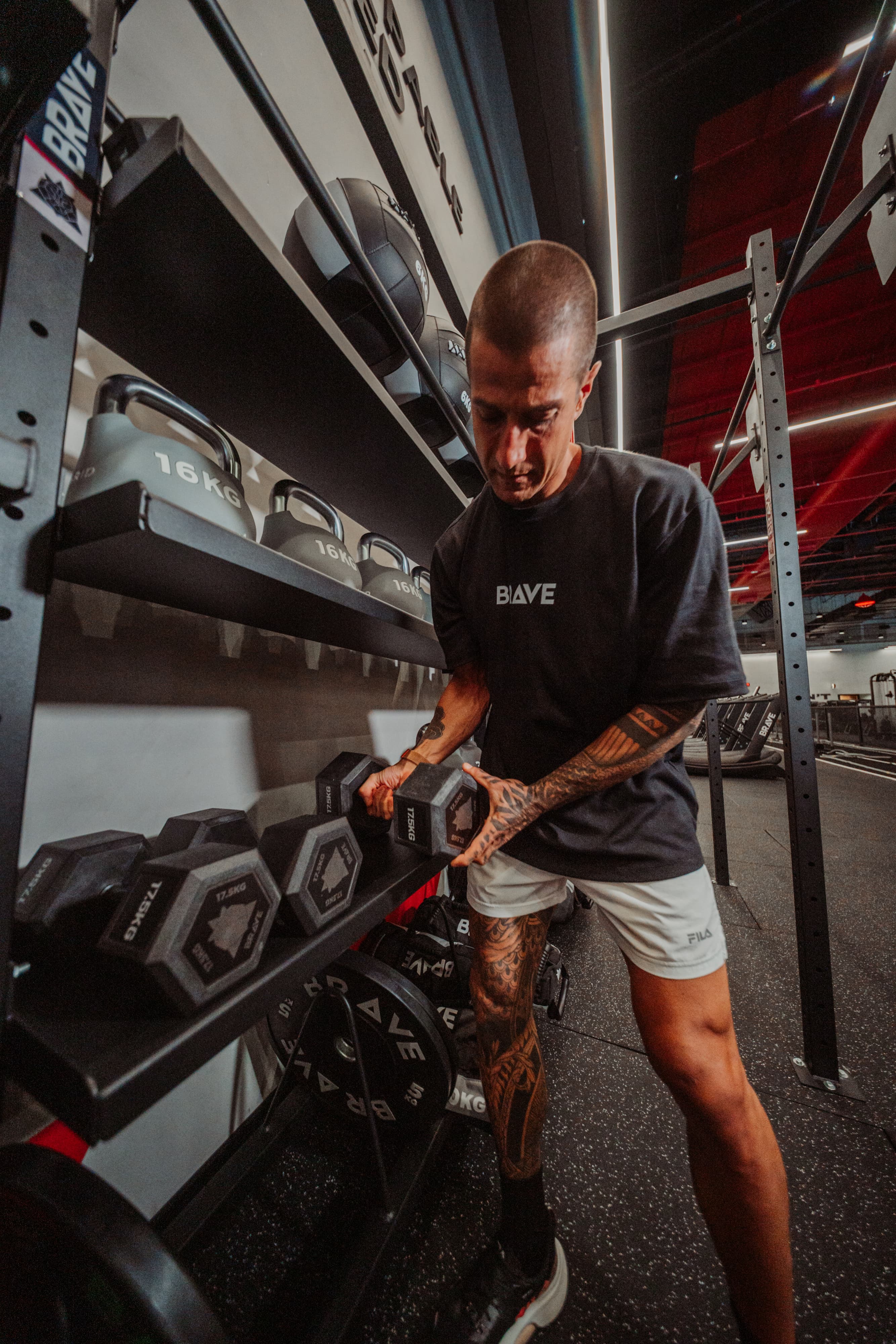 Dumbbell - Hybrid Black - 7,5KG - Imagem 5